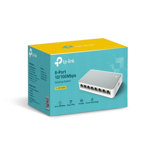 Switch TP-Link 8Port 10/100 (SF1008D)