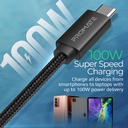 Promate 40Gbps SuperSpeed USB4™ Cable (PrimeLink-C40-2M)