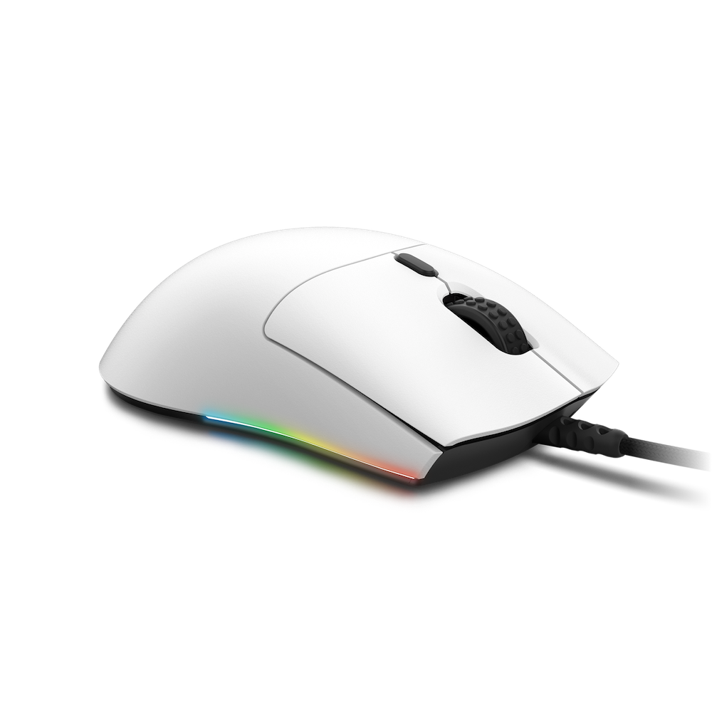 Mouse NZXT Lift Ambidextrous Optical White Gaming Mouse