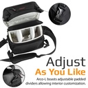 Promate Compact SLR Camera bag with Adjustable Compartment ARCO-L