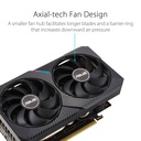 GRAPHICS ASUS DUAL RTX 3050 O8GB (90YV0HH0-M0NA00)