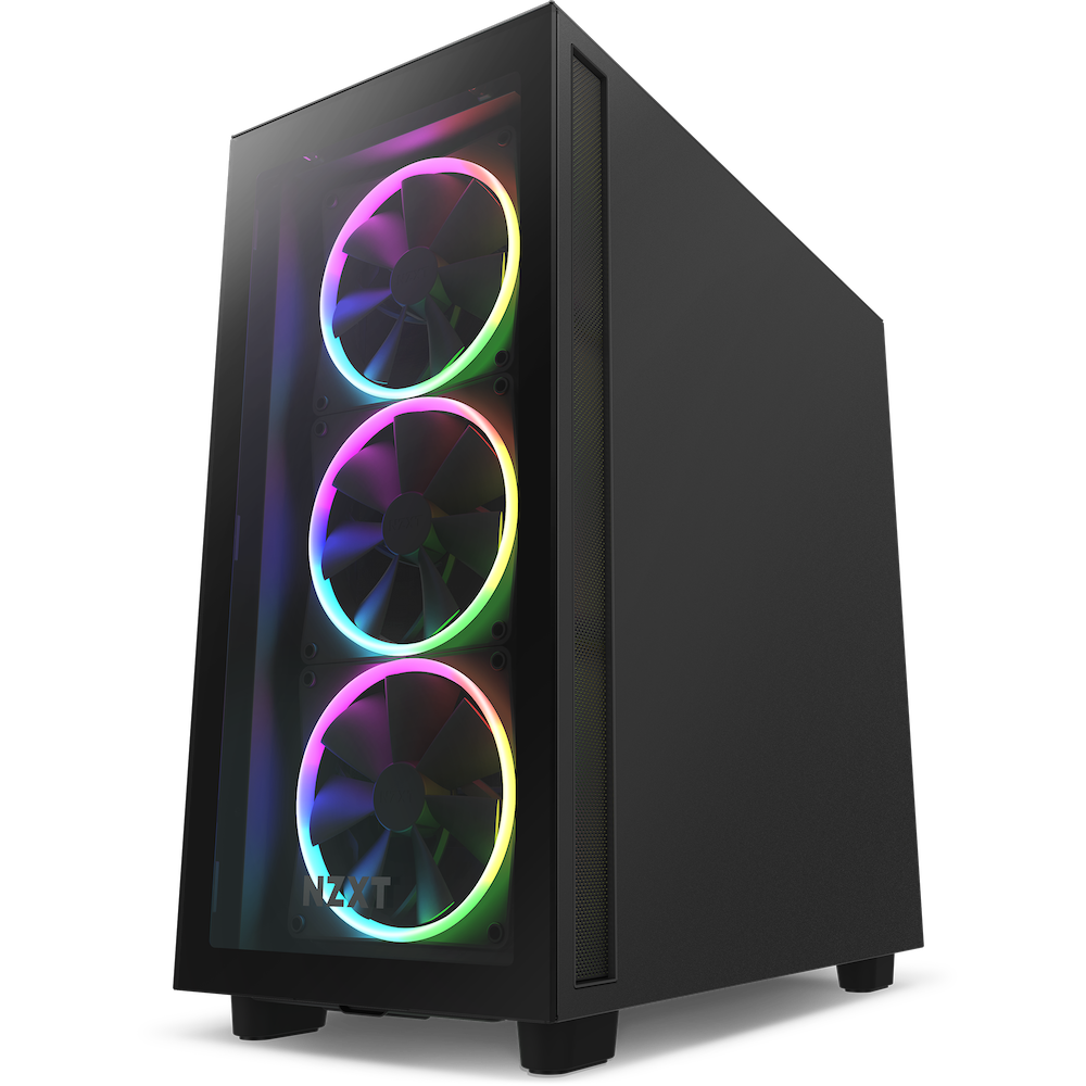 Casing NZXT H7 V1 Elite 2023 ATX Black