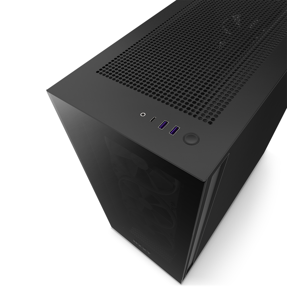 Casing NZXT H7 V1 Elite 2023 ATX Black