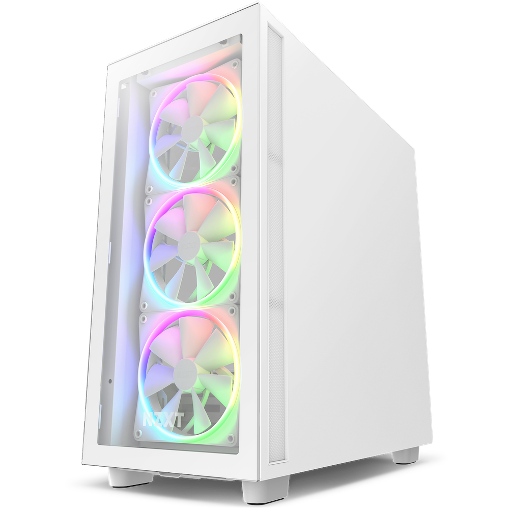 Casing NZXT H7 V1 Elite 2023 ATX White