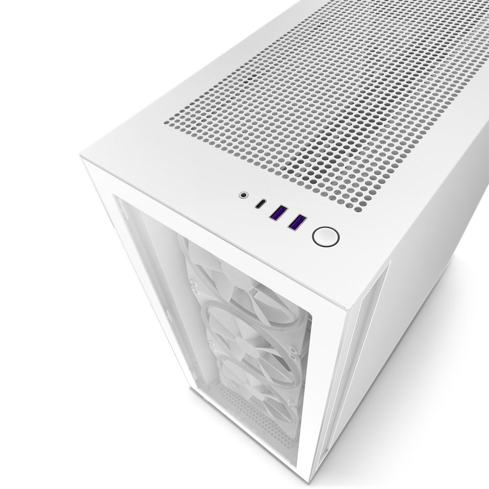 Casing NZXT H7 V1 Elite 2023 ATX White