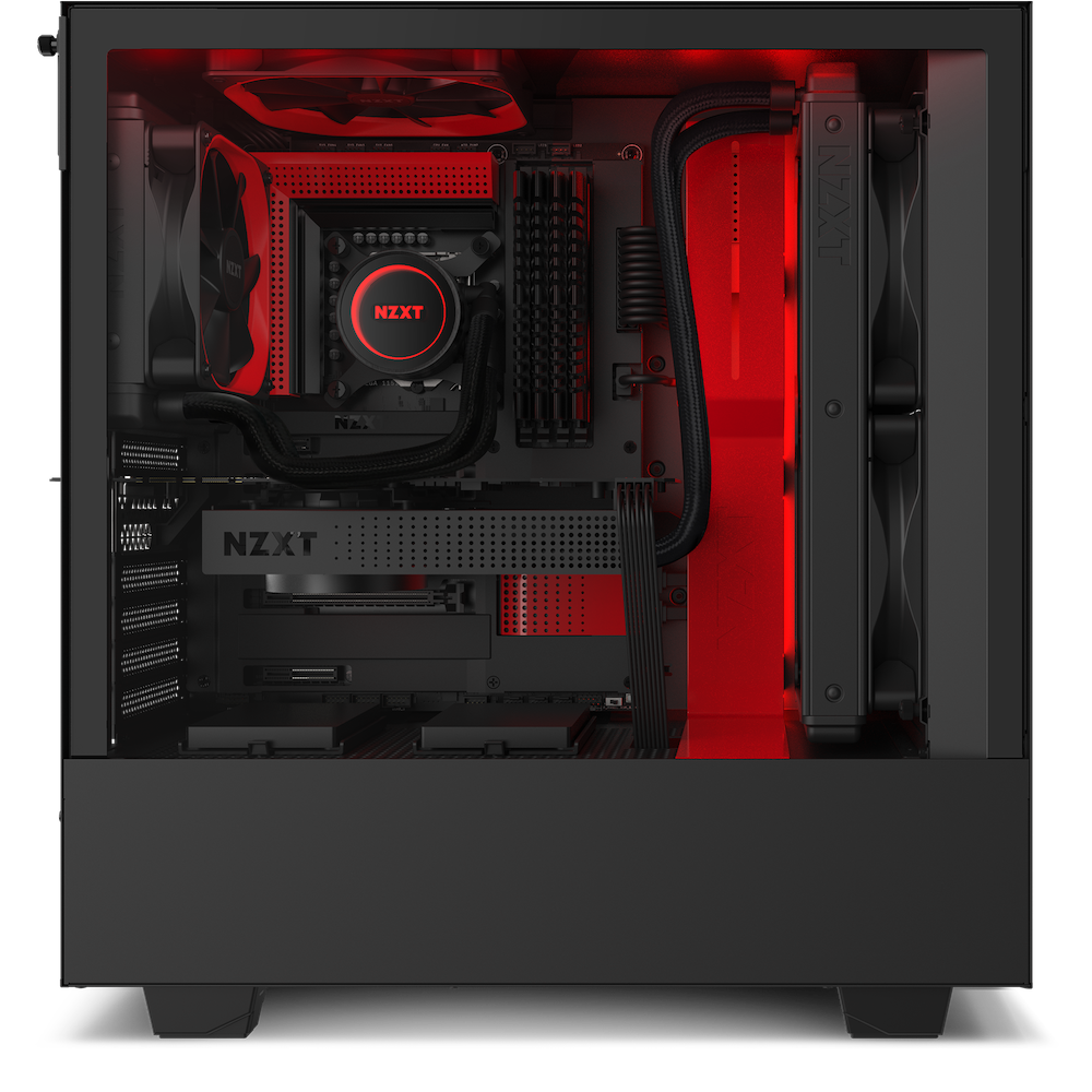 Casing NZXT H510i Black/Red