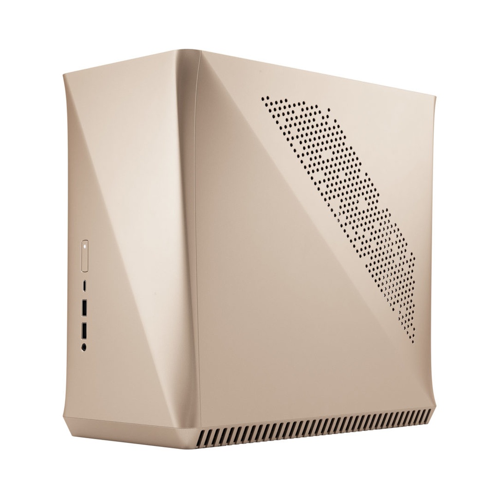 Casing Fractal Design Era ITX Gold TG Compact Mini-ITX Case (CHP)