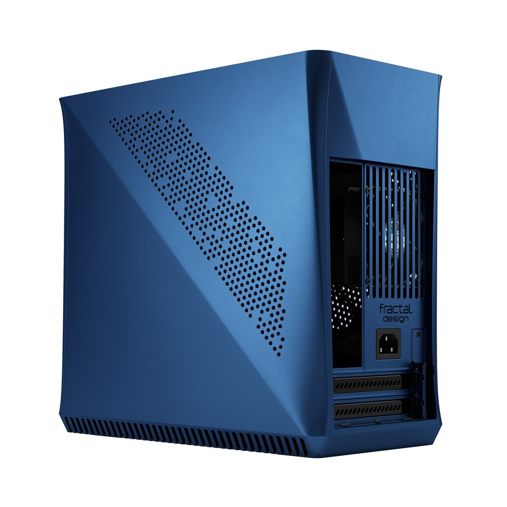 Casing Fractal Design Era ITX Cobalt TG Compact Case (Blue)