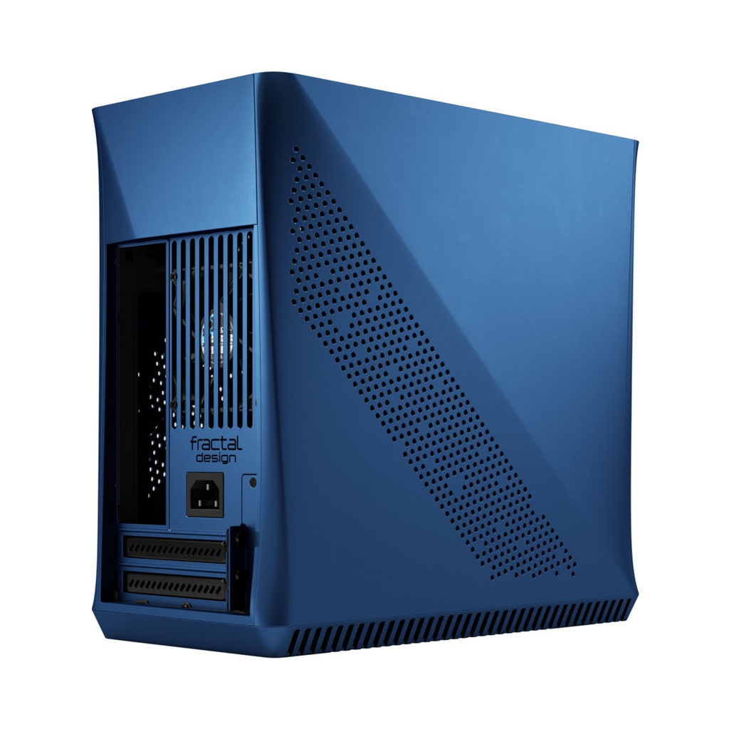 Casing Fractal Design Era ITX Cobalt TG Compact Case (Blue)