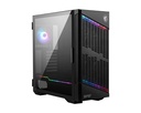 Casing MSI MPG Velox 100P Air Flow Mid Tower Black Gaming Case