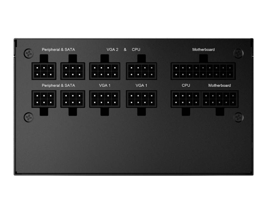 Power Supply MSI MPG A750GF 750W Plus Gold