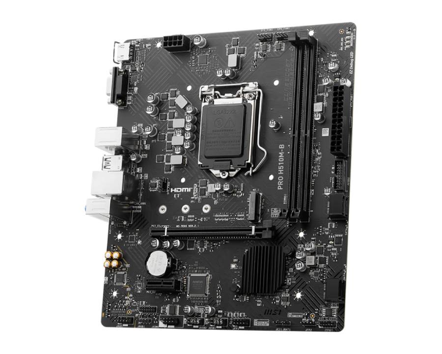 Motherboard Intel 1200/DDR4 MSI (PRO H510M-B)