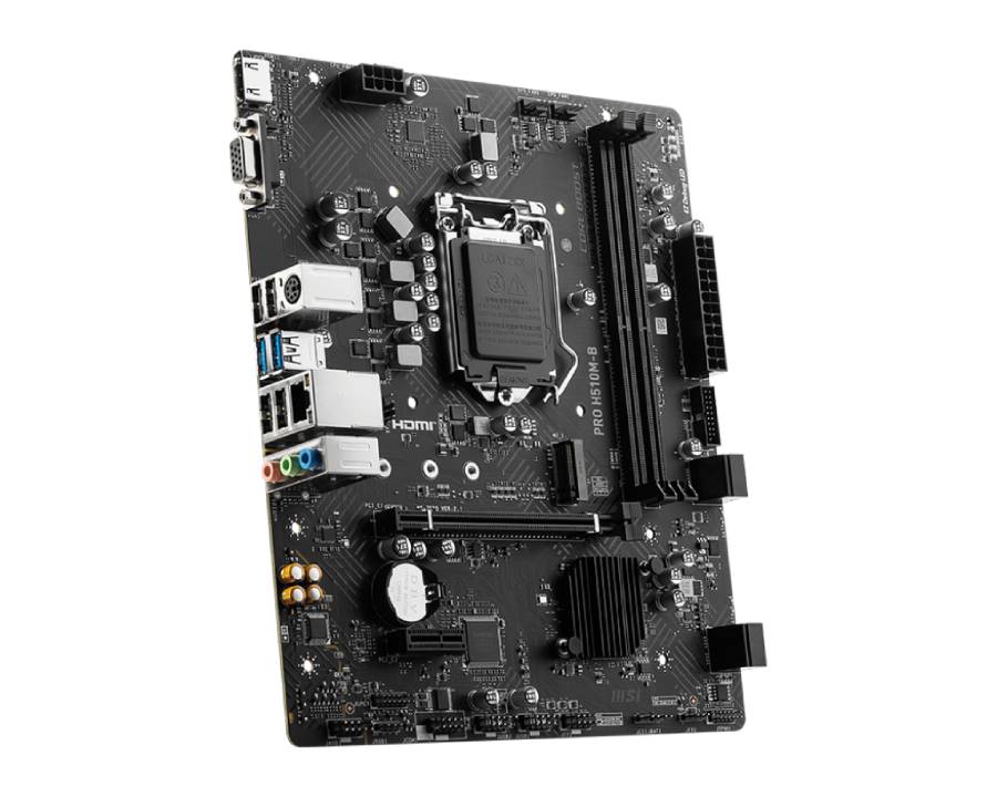 Motherboard Intel 1200/DDR4 MSI (PRO H510M-B)