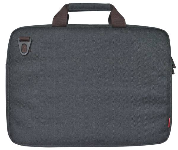 Promate Akita-MB.Black Contemporary Design Messenger Bag for Laptops Up to 16”