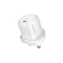 Promate POWERPORT-25.UK-WT 25W Power Delivery USB-C Wall Charger