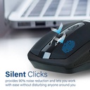 Promate Breeze.BLACK Silent Switch Streamlined Wireless Mouse