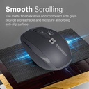 Promate Breeze.BLACK Silent Switch Streamlined Wireless Mouse