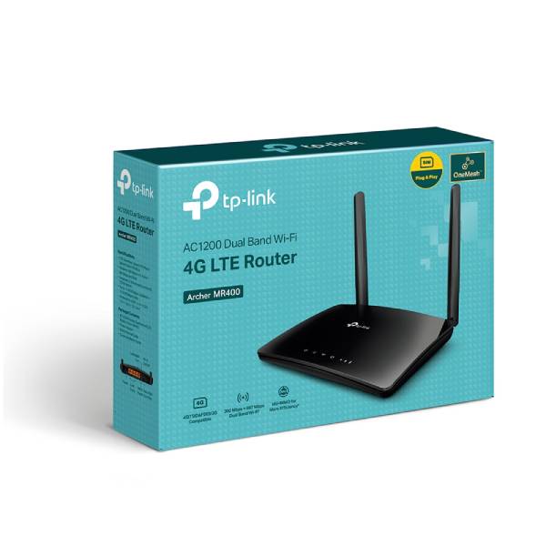 TP-Link 4G LTE AC1200 Mobile Wi-Fi (Archer MR400)