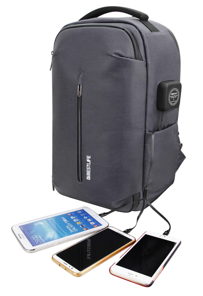 Backpack Bestlife BB-3557BK-15.6''