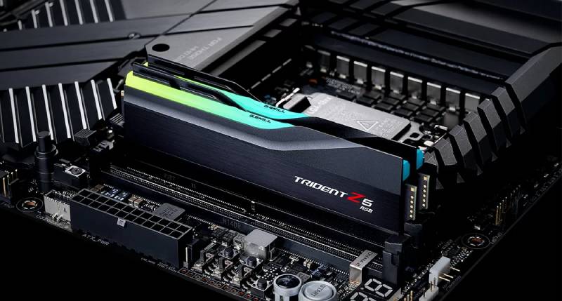Memory PC G-SKILL TRIDENT Z 5 RGB 64GB (32x2) DDR5 6000 (F5-6000J3238G32GX2-TZ5RK)