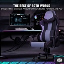 Gaming Chair Cooler Master Caliber R3 Purple Black