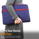 Promate Laptop Bag PORTFOLIO-L.BLUE