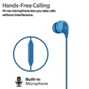 Promate HD Stero In-Ear Wired Earphone with Microphone (COMET.BLUE)