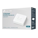 TP-Link 4 Channel PoE Network Video Recorder VIGI NVR1104H-4P(UN)