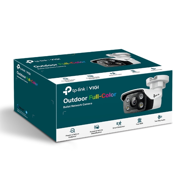 TP-Link 5MP Outdoor Full-Color Bullet Network Camera VIGI C350 4mm (UN)