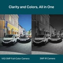TP-Link 5MP Outdoor Full-Color Bullet Network Camera VIGI C350 4mm (UN)