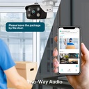 TP-Link 5MP Outdoor Full-Color Bullet Network Camera VIGI C350 4mm (UN)