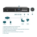 TP-Link 8 Channel PoE Network Video Recorder VIGI NVR1008H-8P(UN)