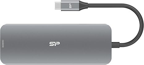 Silicon Power Docking Station SR30 (USB-C, USB3.2, HDMI, SD, MicroSD ...