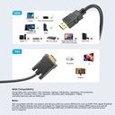 HDMI to VGA Cable 2M Unitek (V1185A)