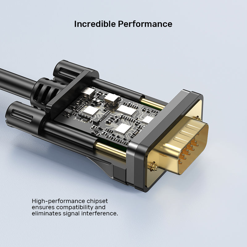 HDMI to VGA Cable 2M Unitek (V1185A)