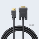 HDMI to VGA Cable 2M Unitek (V1185A)