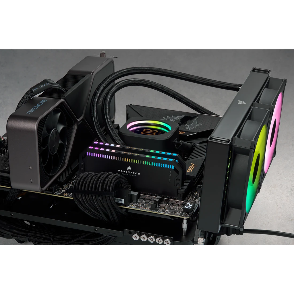 Corsair Dominator Platinum RGB DDR5 64GB 6000MHz For intel (32GBX2) CMT64GX5M2B6000C30