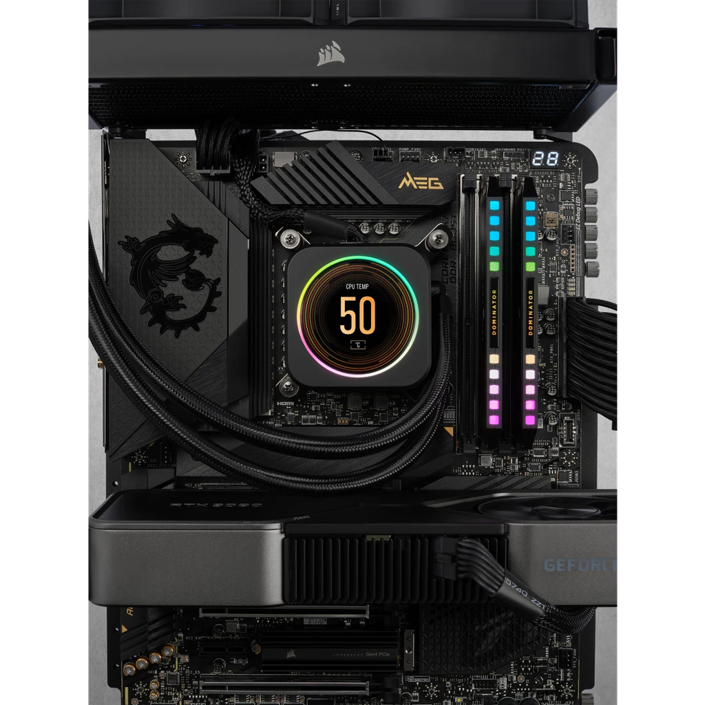 Corsair Dominator Platinum RGB DDR5 64GB 6000MHz For intel (32GBX2) CMT64GX5M2B6000C30