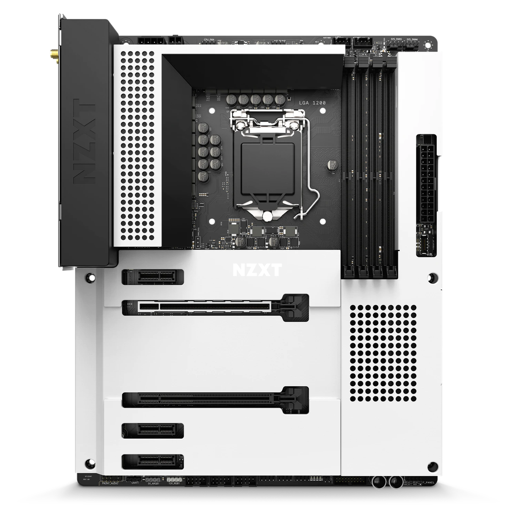 Motherboard Intel1200 / DDR4 NZXT (Z590  N7) Matte White..