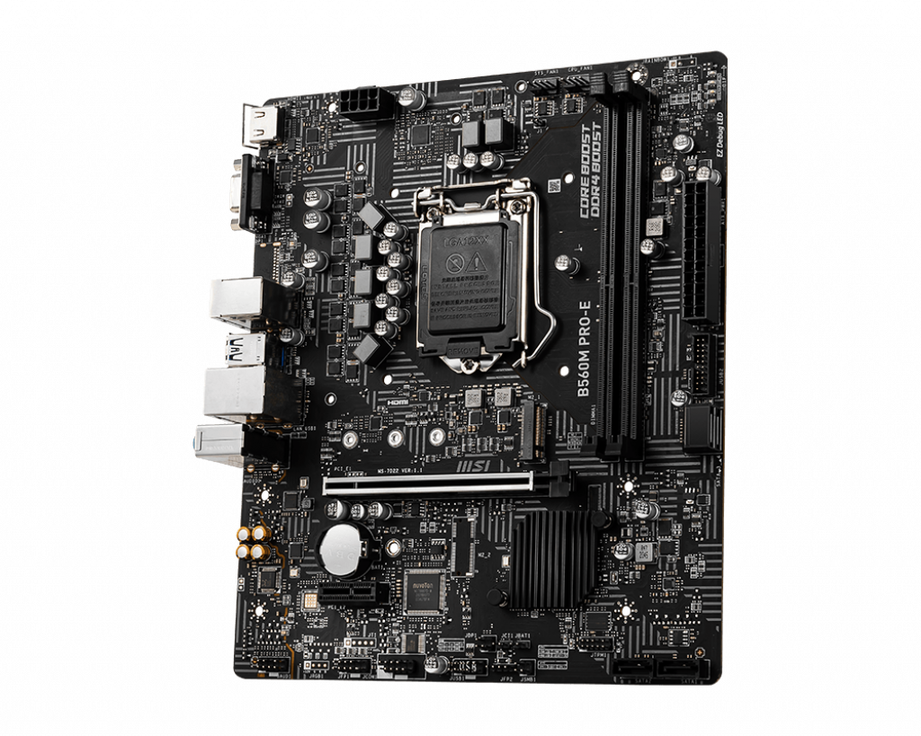 Motherboard Intel1200/DDR4 MSI B560M PRO-E