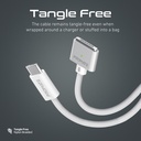 Promate High Tensile Strength 140W USB-C to MagSafe 3 Charging Cable for MacBook (MAGCORD-140PD)