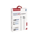 Promate High Tensile Strength 140W USB-C to MagSafe 3 Charging Cable for MacBook (MAGCORD-140PD)