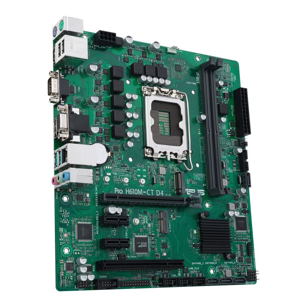 Motherboard Intel 1700/DDR4 Asus PRO H610M-CT D4-CSM 90MB1A40-MVAAYC