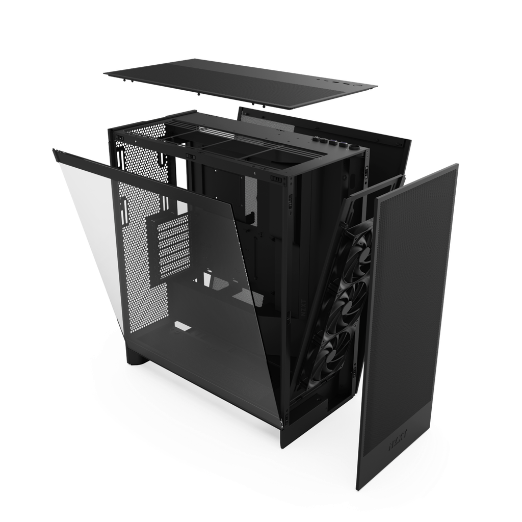 Casing H7 Flow Mid-Tower ATX Airflow Black