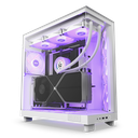 Casing NZXT H6 Flow (2023) Compact Dual-chamber White Case