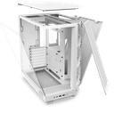 Casing NZXT H6 Flow (2023) Compact Dual-chamber White Case