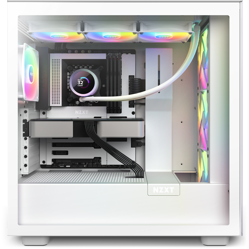 Cooling System NZXT Kraken 360mm White RGB With Controller
