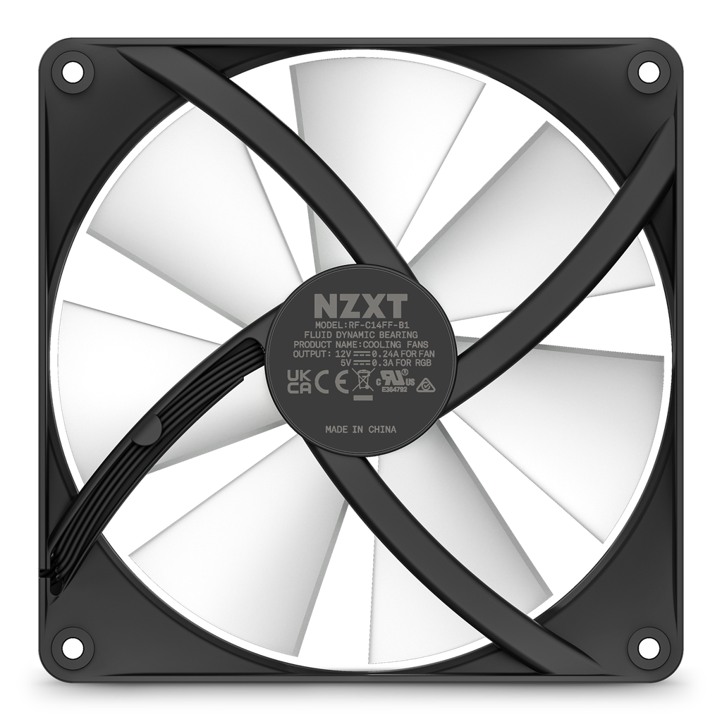 Fan NZXT F140 CORE RGB Series Single Black