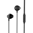 Philips Earphones with Mic, Black ( TAUE101BK/00 ) 14.2mm speaker drivers for rich bass and clear sound
