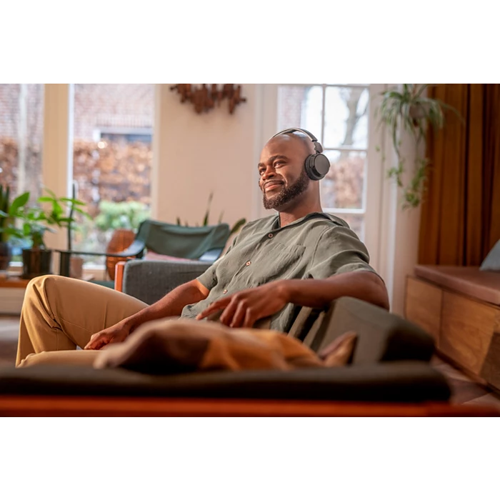 Philips On-Ear Wireless Headphones (TAH4209BK/00) Black